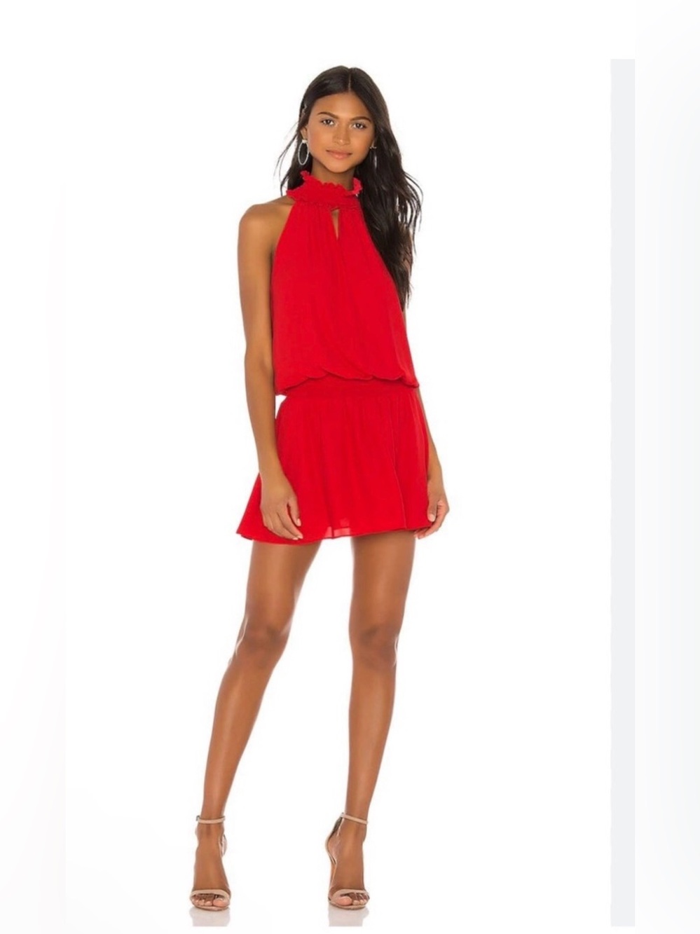 Amanda Uprichard Kimmie mini RED dress